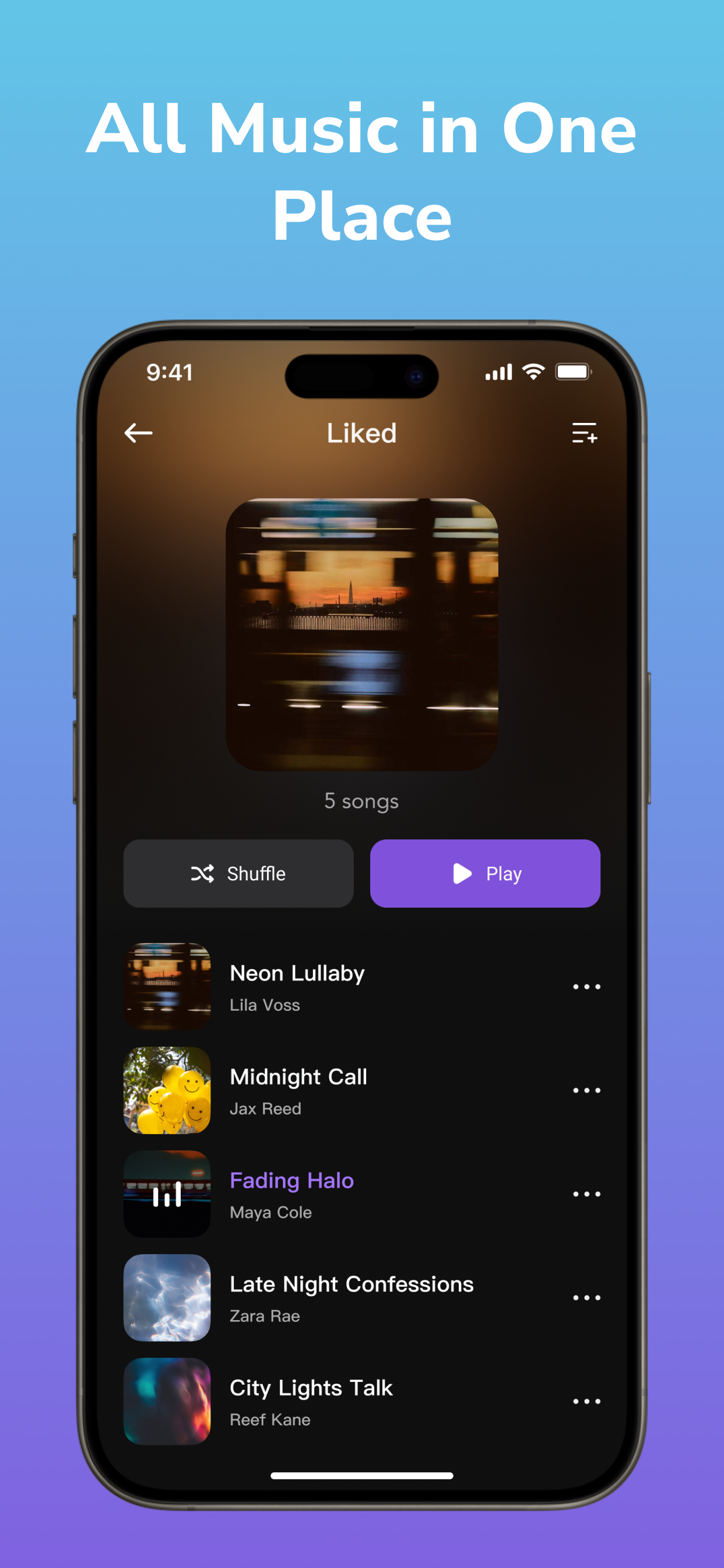 Create amazing playlists